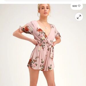 Lulus floral romper
